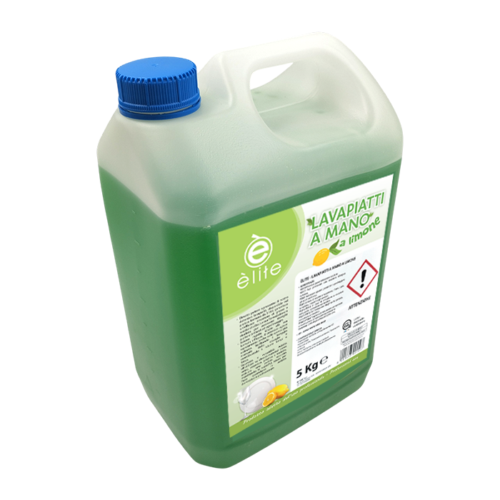 Elite detergente lavapiatti limone professional 5 kg 3 Elite detergente lavapiatti limone professional 5 kg - immagine 3