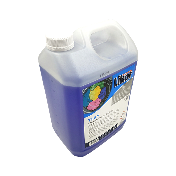 Likor professional TEXY lavabiancheria liquido 5 kg 8ph 2 Likor professional TEXY lavabiancheria liquido 5 kg 8ph - immagine 2
