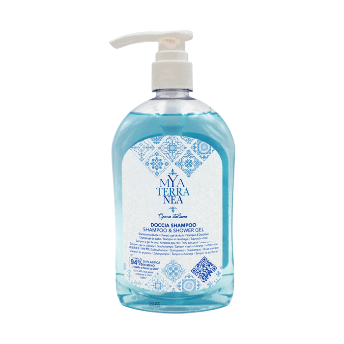 Doccia shampoo MYATERRANEA con erogatore 500ml 25 MTDS500D 01 1