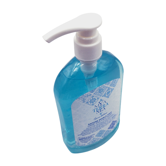 Sapone viso e mani MYATERRANEA con erogatore 500ml 3 Sapone viso e mani MYATERRANEA con erogatore 500ml - immagine 3