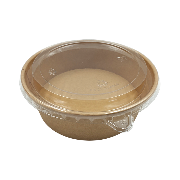 50 Insalatiere 500ml carta kraft avana Pokè 2 50 Insalatiere 500ml carta kraft avana Pokè - immagine 2