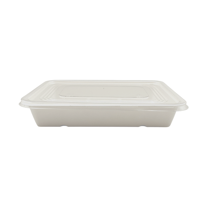 100 Coperchi pet per vaschette in canna da zucchero 5-6 porzioni 2000cc 5 100 Coperchi pet per vaschette in canna da zucchero 5-6 porzioni 2000cc - immagine 5