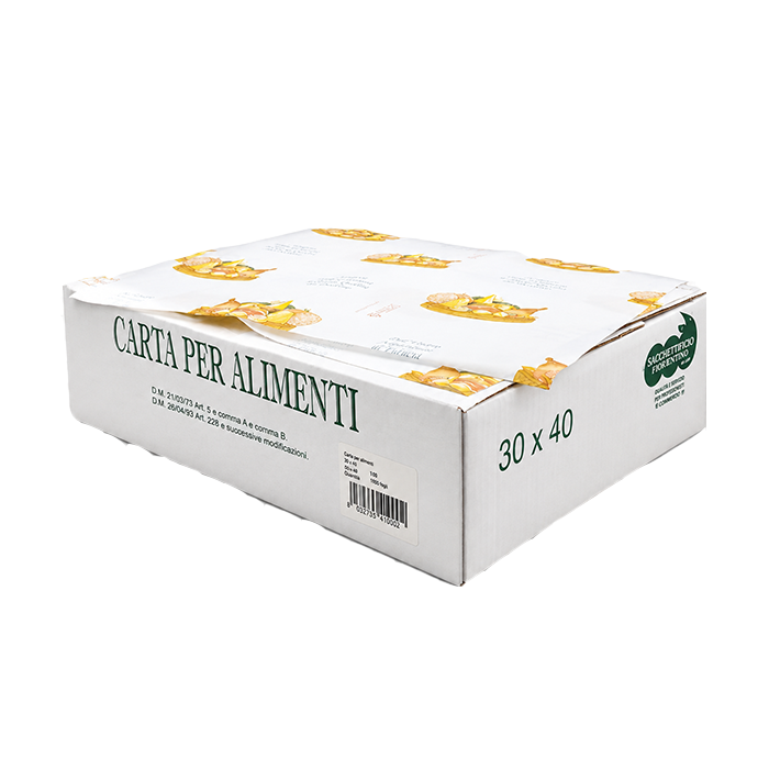 10 Kg Politenata salumeria 45+9 gr 33x40 cm 3/4 foglio 3 10 Kg Politenata salumeria 45+9 gr 33x40 cm 3/4 foglio - immagine 3