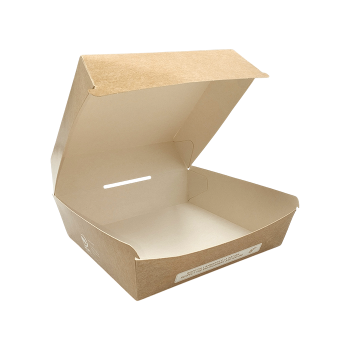 50 Box porta panino/hamburger avana 16x15,5x9 cm 1 50 Box porta panino/hamburger avana 16x15,5x9 cm
