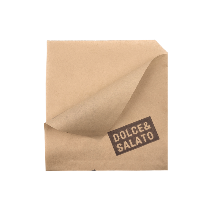 BUSTE ANTIGRASSO 15X19CM AVANA STAMPA DOLCE E SALATO 1000PZ 3KG 2 BUSTE ANTIGRASSO 15X19CM AVANA STAMPA DOLCE E SALATO 1000PZ 3KG - immagine 2