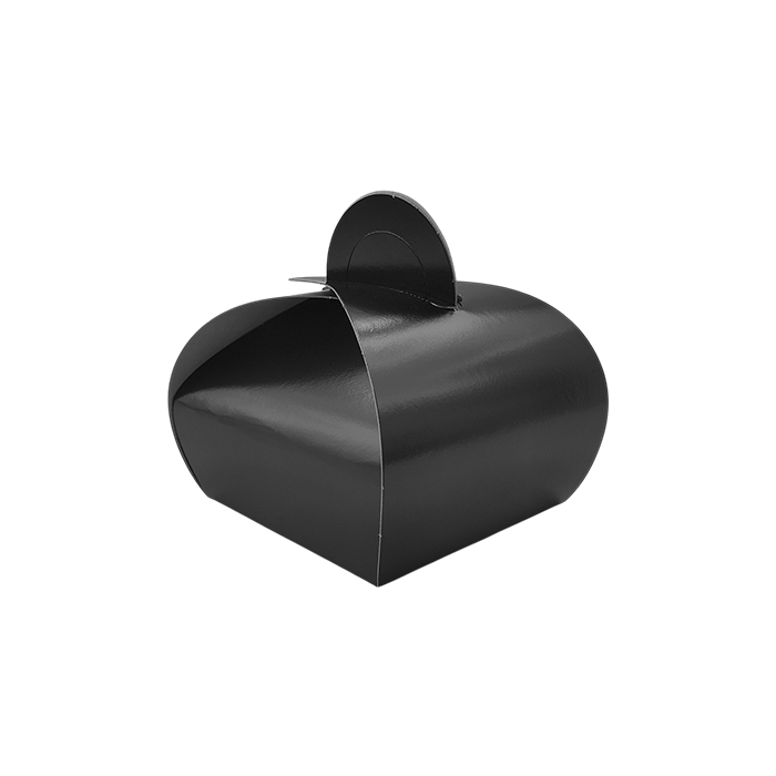 100 Scatole porta torta monoporzione nere quadrate 10x10x8h cm 4 SMC10N 01 1