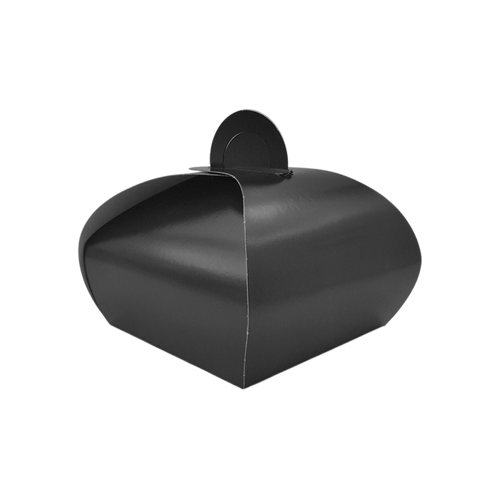 100 Scatole porta torta monoporzione nere quadrate 13x13x10h cm 3 SMC13N 01 1