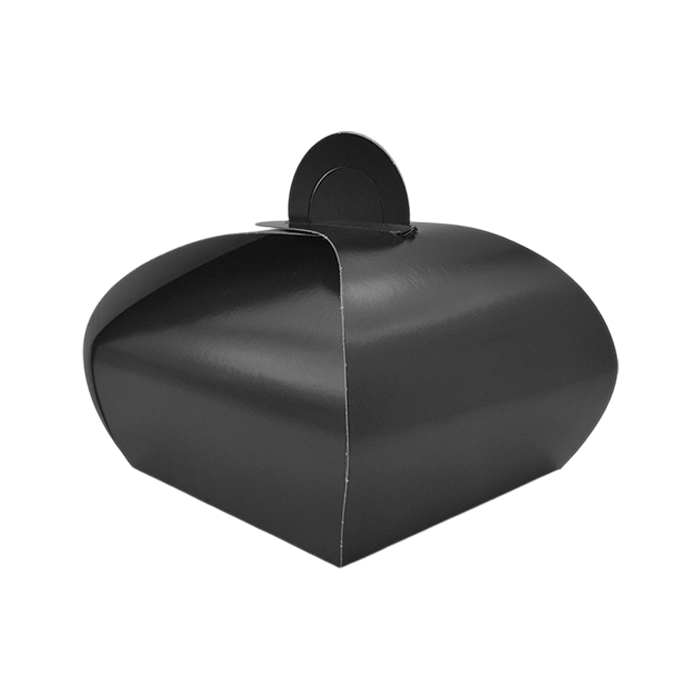 25 Scatole porta torta monoporzione nere quadrate 15x15x10h cm 2 SMC15N 01 1