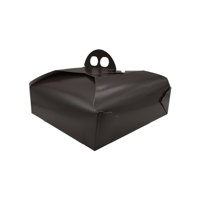 25 Scatole porta torta quadrate marrone 23x23x7h cm 15 STQ23M 01 1 1