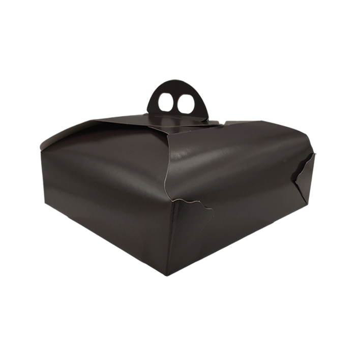 25 Scatole porta torta quadrate marrone 25x25x7h cm 14 STQ25M 01 1 1