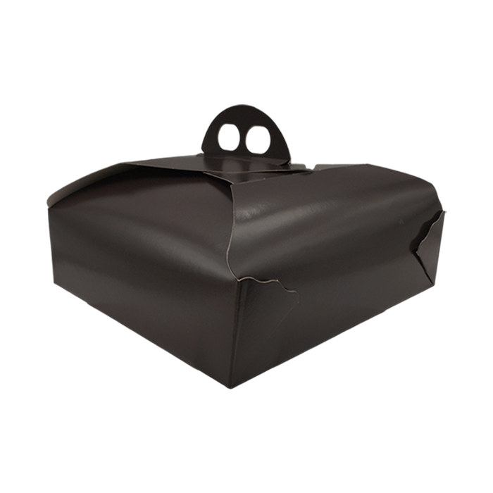 25 Scatole porta torta quadrate marrone 27x27x7h cm 13 STQ27M 01 1 1