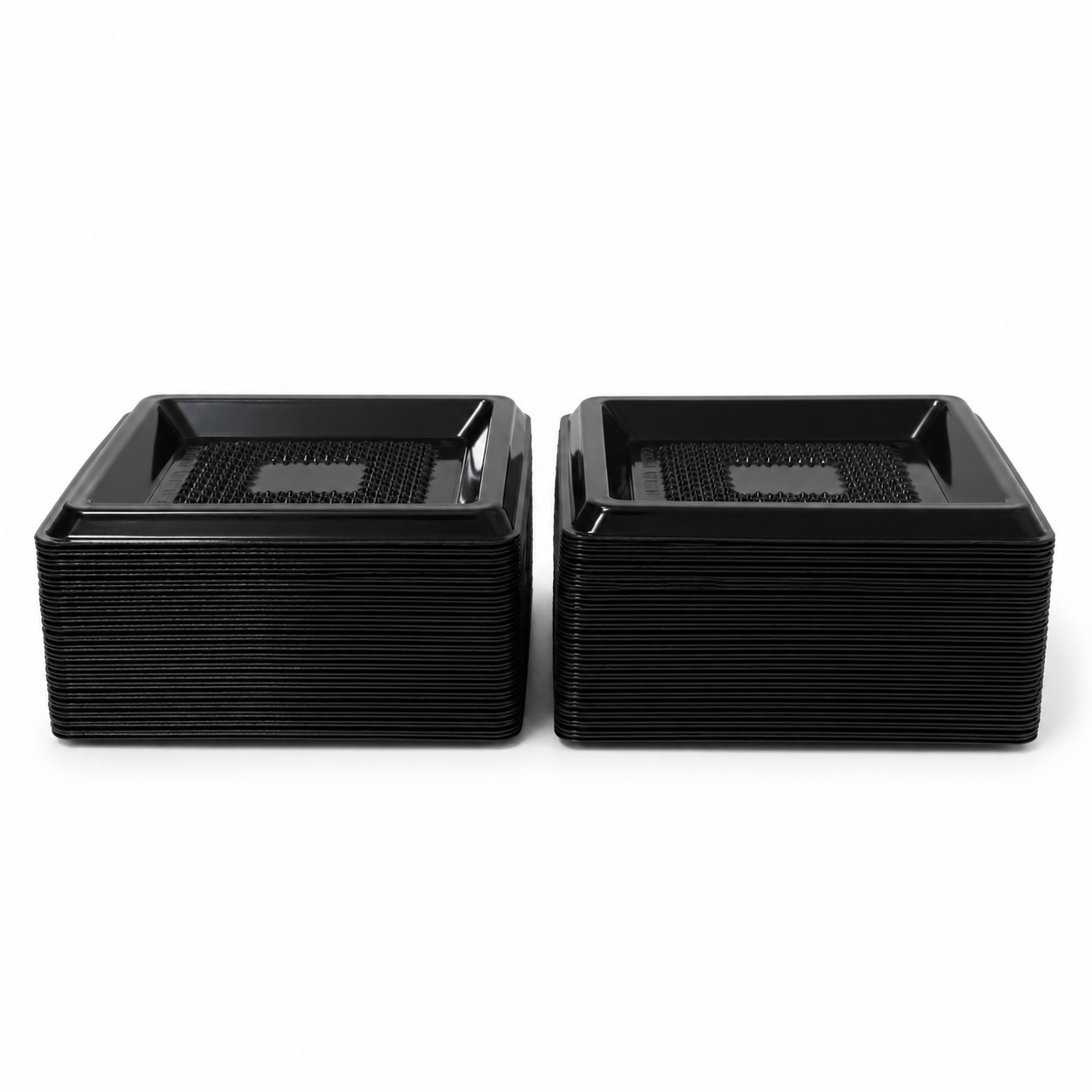 100 Vassoi Medorino nero Quadrato 6,5x6,5 cm pet 3 100 Vassoi Medorino nero Quadrato 6,5x6,5 cm pet - immagine 3