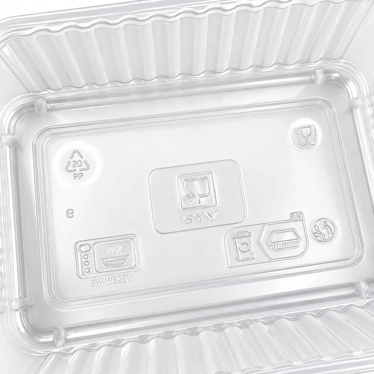 75 Vaschette trasparenti termosigillabili PP 13,7x19,2x72 1300cc 4 75 Vaschette trasparenti termosigillabili PP 13,7x19,2x72 1300cc - immagine 4
